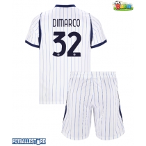 Inter Milan Federico Dimarco #32 Bortedraktsett Barn 2026-27 Kortermet (+ Korte bukser)